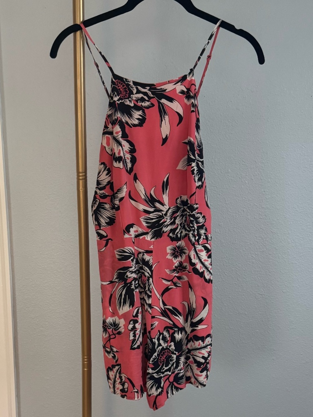 Yumi Kim bright pink romper (XS)
